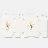 Elegant Scoop Ice Cream Baby shower Bedankdoosjes (Ongevouwen)