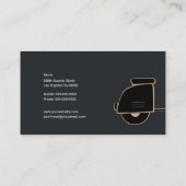 Elegant Scooter Visitekaartje (Achterkant)