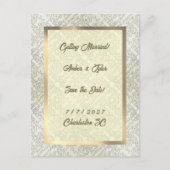 Elegant Scribble Pattern Briefkaart (Voorkant)