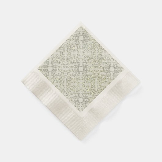 Elegant Scribble Servet (Hoek)