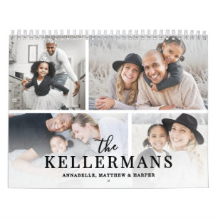 Elegant Script 2027 Foto Kalender