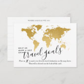 Elegant Script Advice Travel Ideeën (Voorkant / Achterkant)