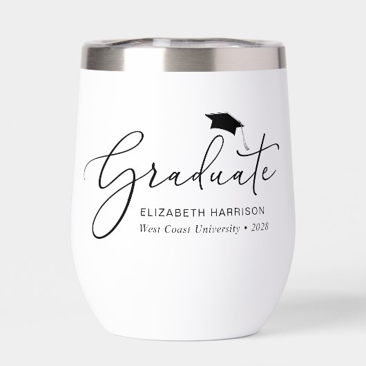 Elegant Script Afstuderen (Achterkant)