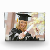 Elegant Script Afstuderen 20xx horizontaal Fotoblokken (Voorkant)