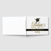 Elegant script Afstuderen gastenboek (Volledig)