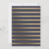 Elegant Script BEWERKBARE KLEUR Afstudeeruitnodigi Kaart (Achterkant)