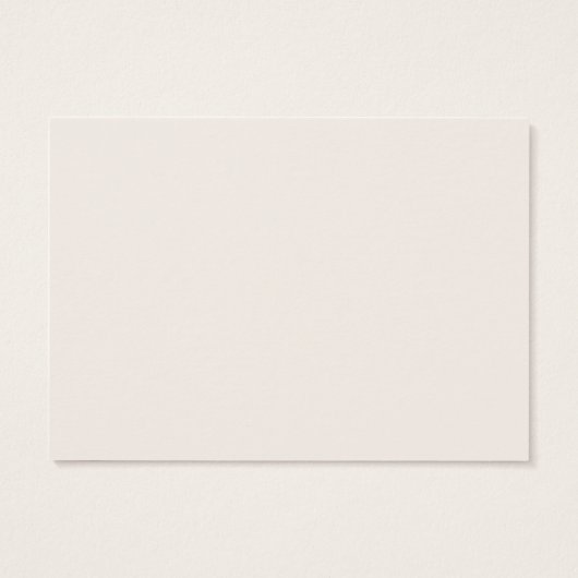 Elegant Script Bleek Champagne Earring Card Visitekaartje (Achterkant)