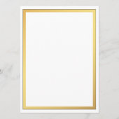 Elegant script bloeit bruiloft menu (Achterkant)