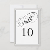 Elegant Script bloeit met om het even welke Kleurg (Achterkant)