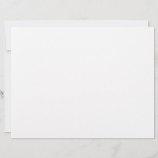 Elegant Script Bloemen Gevuld Trouwcertificaat (Achterkant)