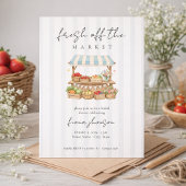 Elegant Script Bruidsfeest Rechtstreeks van de Mar Kaart