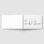 Elegant script bruiloftgastenboek in elke kleur gastenboek (Volledig)