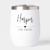 Elegant Script Bruiloftsshower Favor Persoonlijk (Voorkant)