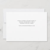 Elegant Script Couples Shower Wedding Kaart (Achterkant)