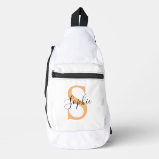 Elegant Script Custom Name Personalized Gift Sling Bag