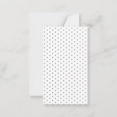 Elegant script Dank u trouwdag foto Notitiekaartje (Achterkant)