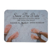 Elegant script | De Foto van de douane bewaart de  Magneet (Horizontaal)