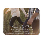 Elegant script | De Foto van de douane bewaart de  Magneet (Horizontaal)