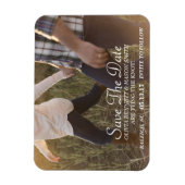 Elegant script | De Foto van de douane bewaart de  Magneet (Verticaal)