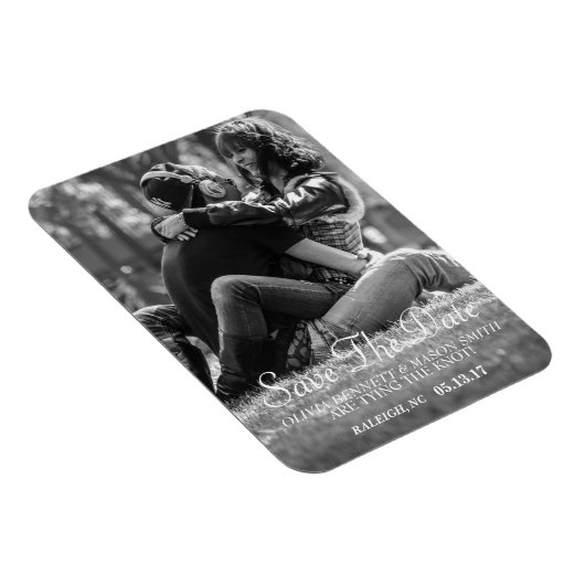 Elegant script | De Foto van de douane bewaart de  Magneet (Rechterzijde)