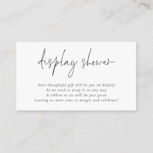 Elegant Script Display Vrijgezellenfeest Informatiekaartje (Voorkant)