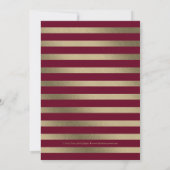 Elegant Script EDITABLE COLOR Afstuderen Kaart (Achterkant)