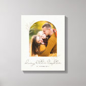 Elegant script | Een betere combinatie van familie Canvas Afdruk (Voorkant)