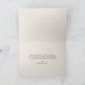 Elegant script Eid Mubarak Moslim Vakantie Groet Kaart (Binnen)