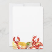 Elegant Script Engagement Party Kaart (Achterkant)