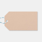 Elegant Script Faux Folie Dank u Cadeaulabel (Achterkant Horizontaal)