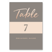 Elegant Script Faux Folie Kaart (Voorkant)