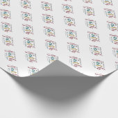 Elegant Script For We Walk By Faith Not By Sight Cadeaupapier (Hoek)