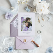 Elegant Script Foto Bijbel Verse Christelijke brui Kaart