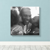 Elegant script | Fotocanvas afdrukken (Insitu (Houten vloer))