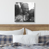 Elegant script | Fotocanvas afdrukken (Insitu (Slaapkamer))