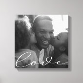 Elegant script | Fotocanvas afdrukken (Voorkant)