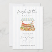 Elegant Script Fresh Off the Market Bridal Shower Kaart (Voorkant)