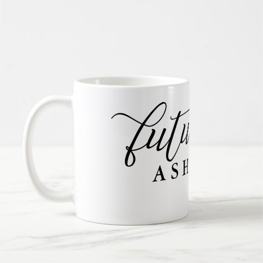 Elegant Script Future Mrs Koffiemok (Links)