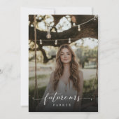 Elegant script Future Mrs Vrijgezellenfeest Foto Kaart (Voorkant)