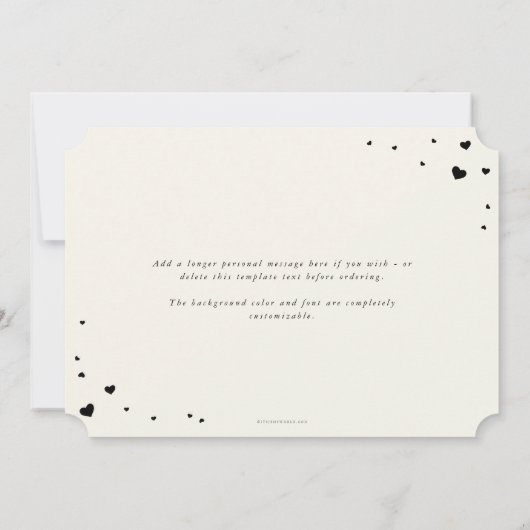 Elegant Script Galentine's Day Flat Photo Card Feestdagenkaart (Achterkant)