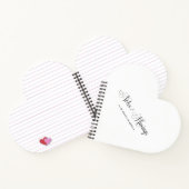 Elegant Script gepersonaliseerde notities & Musing Notitieboek (Binnen)