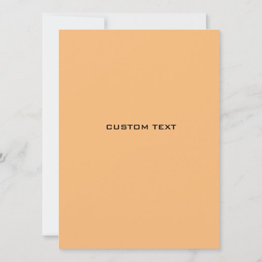 Elegant Script Gold Glitter Accent Bruiloft Kaart (Achterkant)