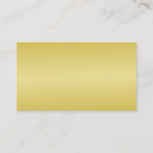 Elegant Script Gold Wedding Details Website Info Informatiekaartje (Achterkant)