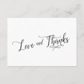 Elegant Script Honeymoon die het goed doet Informatiekaartje (Achterkant)