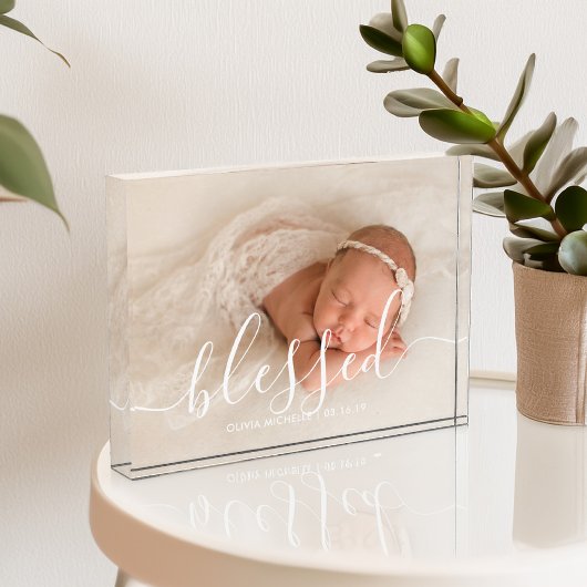 Elegant script je eigen foto toevoegen