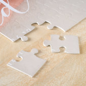 Elegant script je eigen foto toevoegen legpuzzel (Zijkant)