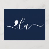 Elegant script Kamala Harris voor President Briefkaart (Voorkant)