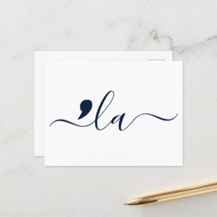 Elegant script Kamala Harris voor President Briefkaart