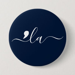 Elegant script Kamala Harris voor President Ronde Button 7,6 Cm