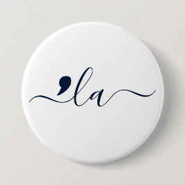 Elegant script Kamala Harris voor President Ronde Button 7,6 Cm